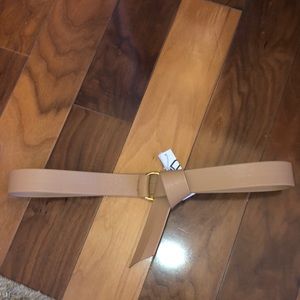 B-Low the belt tan and gold belt